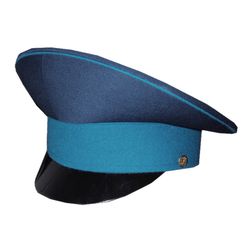Фуражка ВВС н/о, ВДВ, ВКС, синяя с голубым околышем