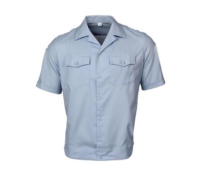 Рубашка форменная Полиция н/о, с коротким рукавом и липучками