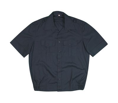 Рубашка форменная ВМФ, черная с коротким рукавом